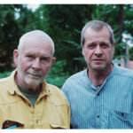 Jürgen Frenkel (rechts) mit Lutz Rudolph (links)