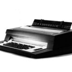 Büro-Schreibmaschine, Original aus Serie, Ende 70er Jahre, für Optima Erfurt