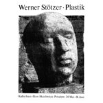 Handschick, Werner Stötzer Plastik Ausstellungsplakat, 1970, Kulturhaus „Hans Marchwitza“ Potsdam