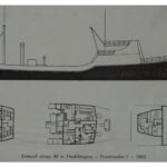 Entwurf der Elbewerft Boizenburg 1963, Zeichnung