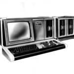 Bildschirm-Auftischgerätereihe mit aufrüstbarer, unterschiedlicher Speichertechnik,modulares System, 1979, Variante