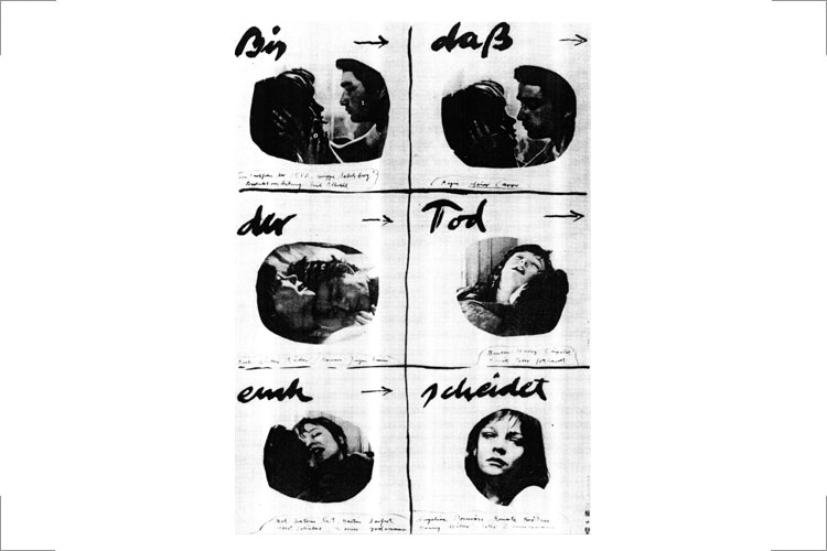 Handschick, Bis daß der Tod euch scheidet, Filmplakat, 1979 DEFA, Regie Heiner Carow