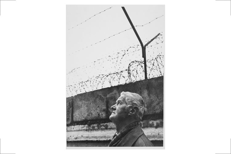 Ernst Rudolf Vogenauer (vor der Berliner Mauer), 2. Hälfte der 1960er Jahre