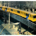 „Berlin diagonal“ Kommunikationssystem für den Berliner Nahverkehr, 1983 Gestaltung: Jürgen Frenkel, Lutz Rudolph