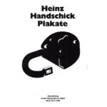 Handschick, Heinz Handschick Plakate, Ausstellungsplakat, Ausstellung in der Burg-Galerie Halle 1990